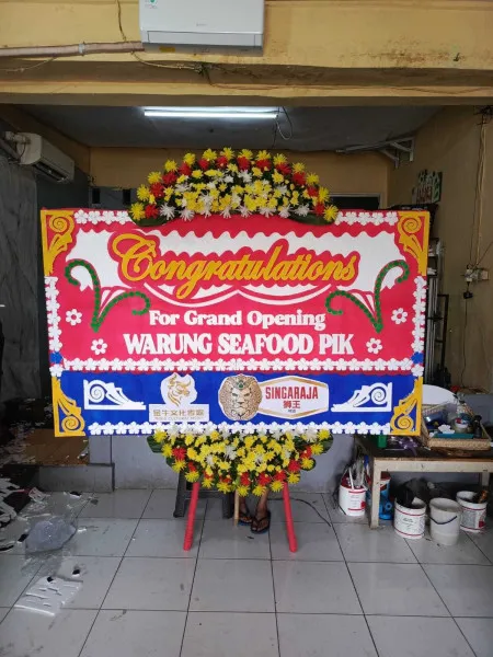 Papan Bunga Ucapan Selamat Mranti Purworejo