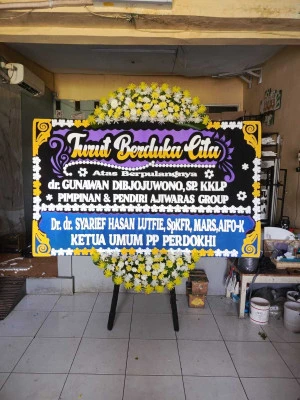 Papan Bunga di Mranti Purworejo
